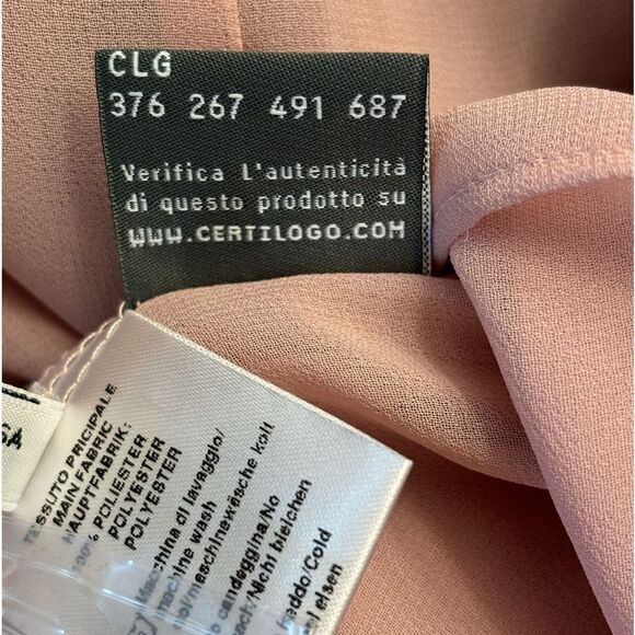 NWT Blugirl Folies Blush Pink Blouse - Picture 9 of 9